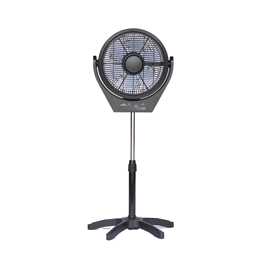 Image 210283_BLK.jpg, Product 210-283 / Price $129.99, Air Innovations 12" Swirl Cool 3-in-1 Fan from Air Innovations on TSC.ca's Home & Garden department