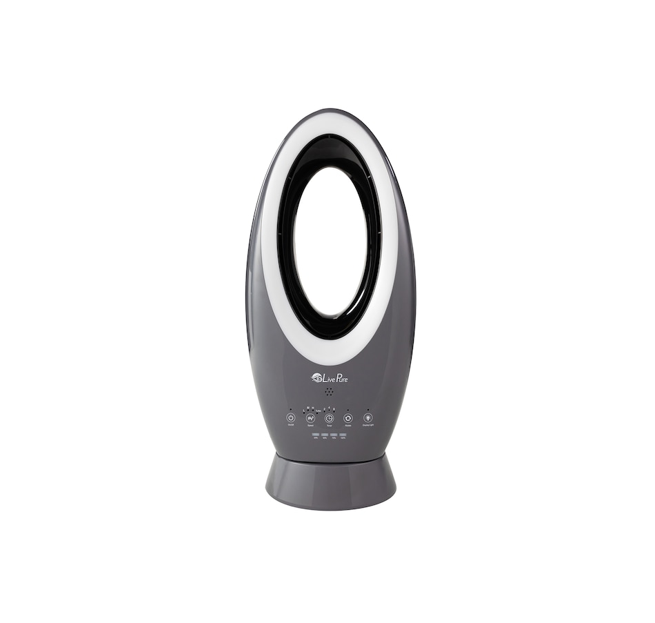 Image 210285_GREY.jpg, Product 210-285 / Price $119.99, Hunter LivePure Bladeless Indoor/Outdoor Rechargeable Fan from Hunter Home on TSC.ca's Home & Garden department