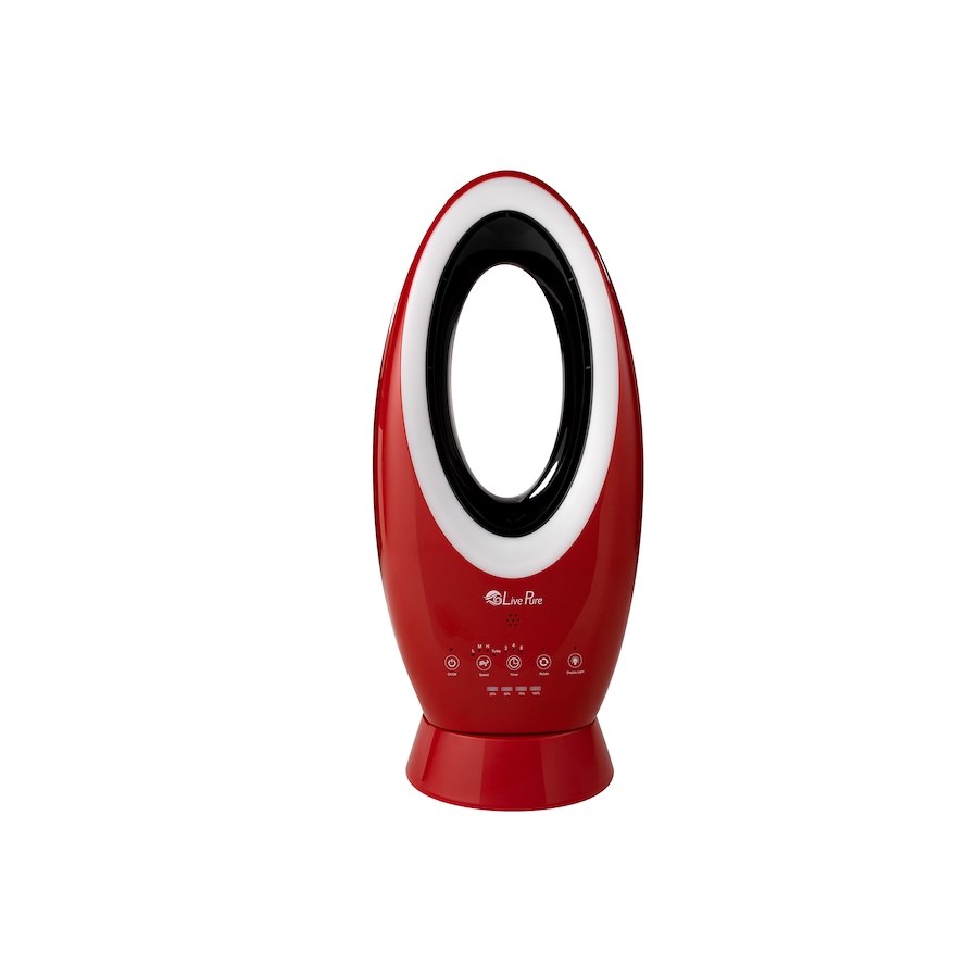 Image 210285_RED.jpg, Product 210-285 / Price $249.99,  Hunter LivePure Bladeless Indoor/Outdoor Rechargeable Fan from Hunter Home on TSC.ca's Home & Garden department