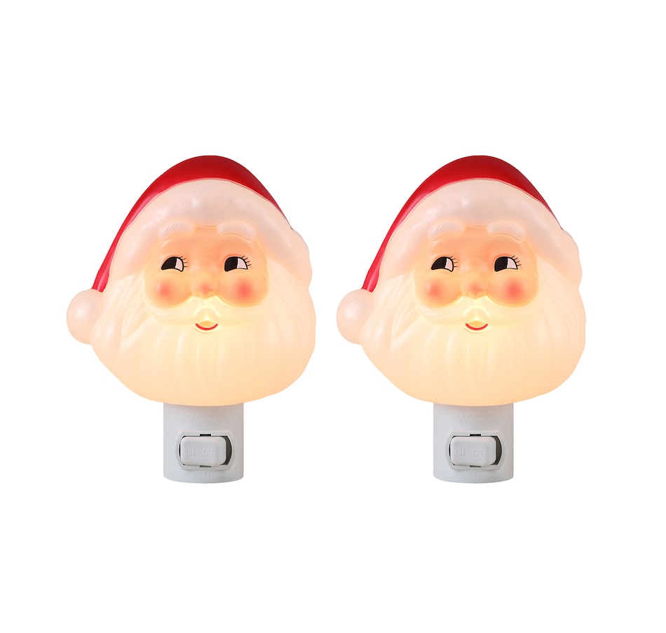 Image 210299_SAT.jpg, Product 210-299 / Price $29.99, Mr. Christmas Holiday Nightlights (set of 2) from Mr. Christmas on TSC.ca's Home & Garden department