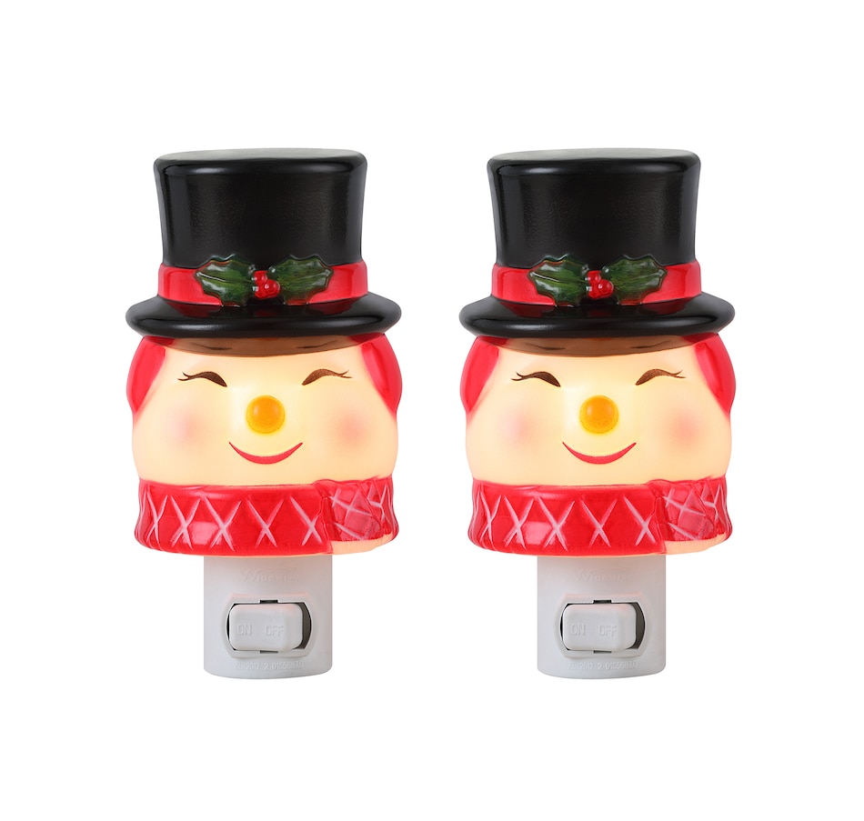 Image 210299_SWN.jpg, Product 210-299 / Price $29.99, Mr. Christmas Holiday Nightlights (set of 2) from Mr. Christmas on TSC.ca's Home & Garden department
