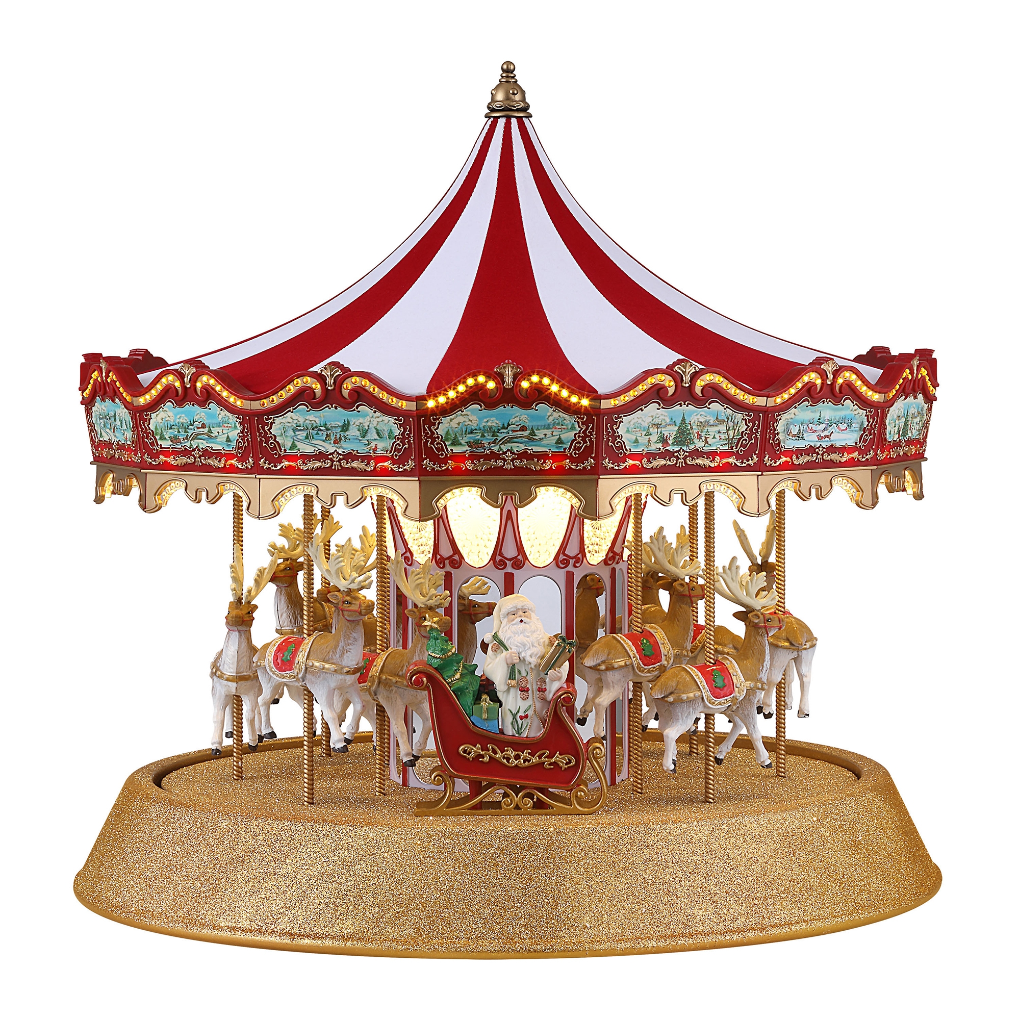 Mr. Christmas Marquee Deluxe Carousel - TSC.ca