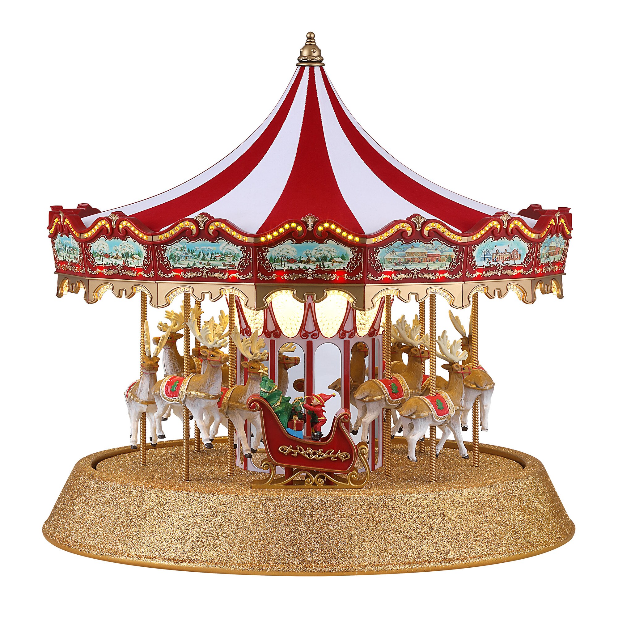 Mr. Christmas Marquee Deluxe Carousel - TSC.ca