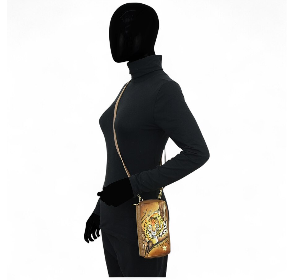 Image 210309_ALTMORE9.jpg, Product 210-309 / Price $99.33, Anuschka Smartphone Case and Wallet Organizer Crossbody from Anuschka Handbags on TSC.ca's Fashion department