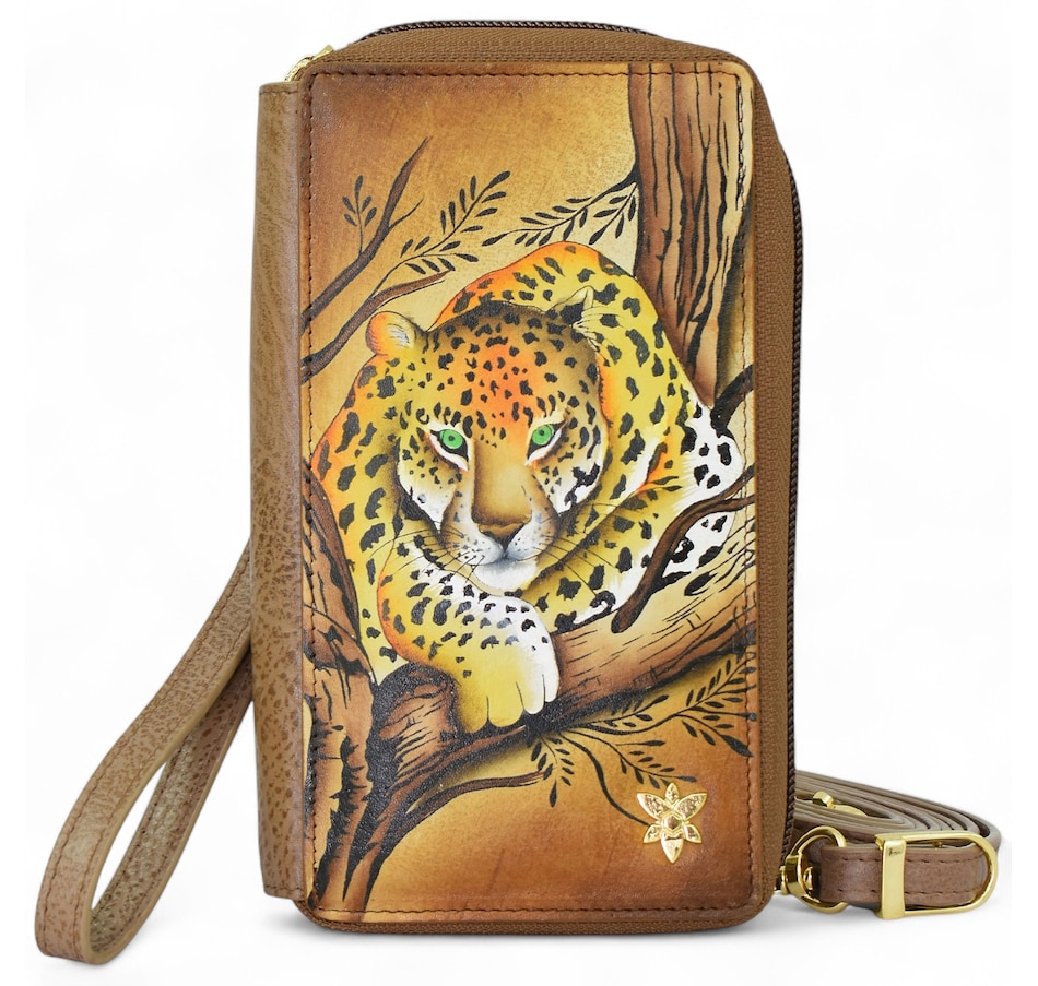 Image 210309_ANLD.jpg, Product 210-309 / Price $99.33, Anuschka Smartphone Case and Wallet Organizer Crossbody from Anuschka Handbags on TSC.ca's Fashion department