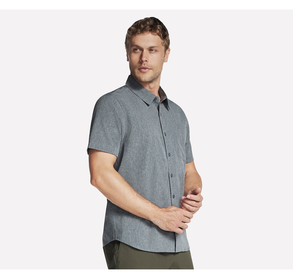 Image 210323_ALTMORE1.jpg, Product 210-323 / Price $19.33, Skechers Men's GO WALK Air Printed Short sleeve Shirt from Skechers on TSC.ca's Shoes department