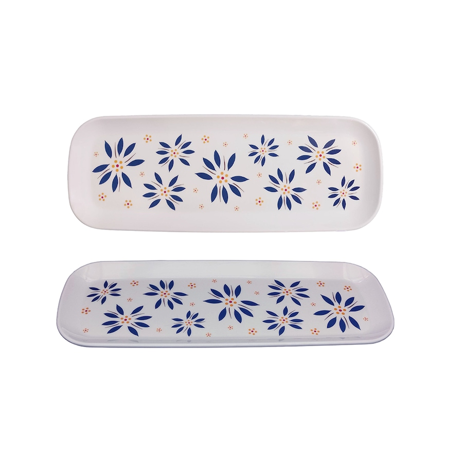 Image 210499_OWBLU.jpg, Product 210-499 / Price $14.88, temp-tations Melamine Trays (set of 2) from temp-tations on TSC.ca's Kitchen department