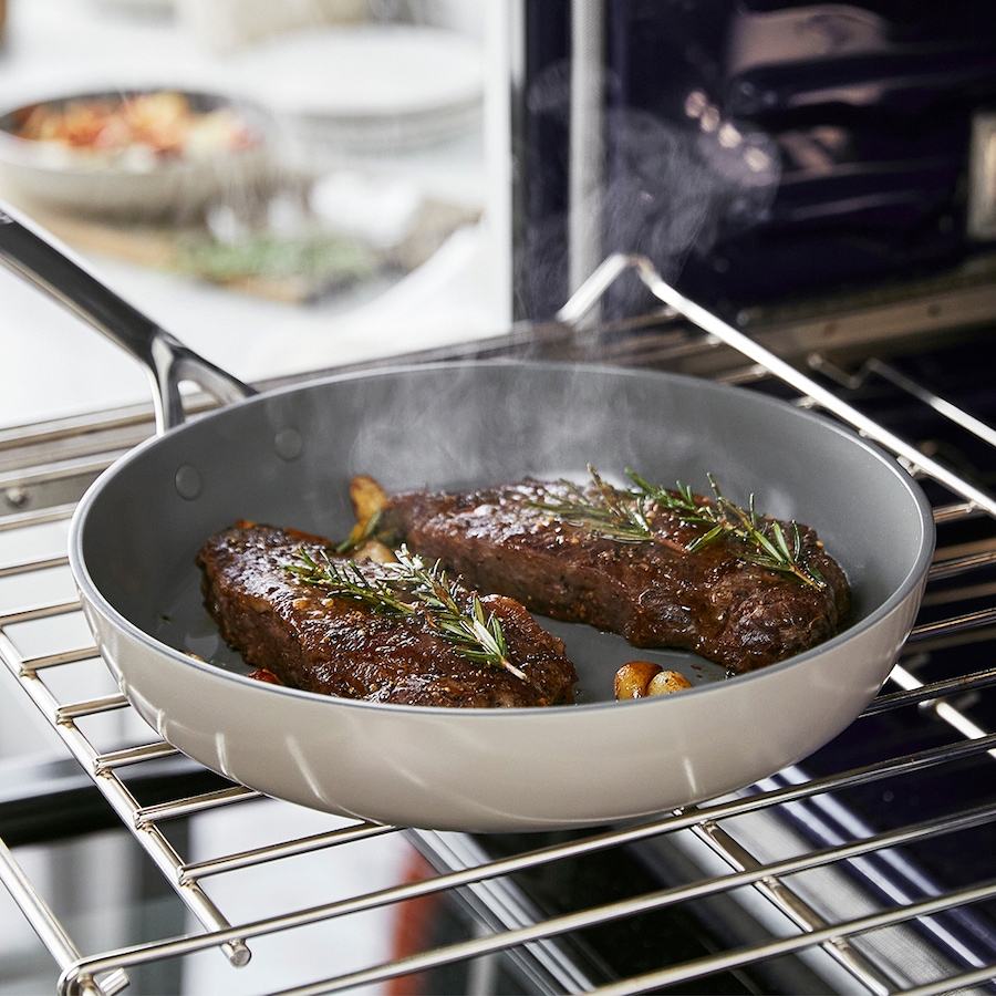Image 210507_ALTMORE12.jpg, Product 210-507 / Price $259.99, GreenPan Infinite8 Ceramic Nonstick 9.5" and 11" Frypan Set from GreenPan on TSC.ca's Kitchen department