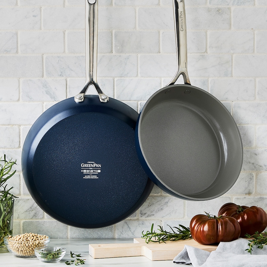 Image 210507_ALTMORE6.jpg, Product 210-507 / Price $259.99, GreenPan Infinite8 Ceramic Nonstick 9.5" and 11" Frypan Set from GreenPan on TSC.ca's Kitchen department