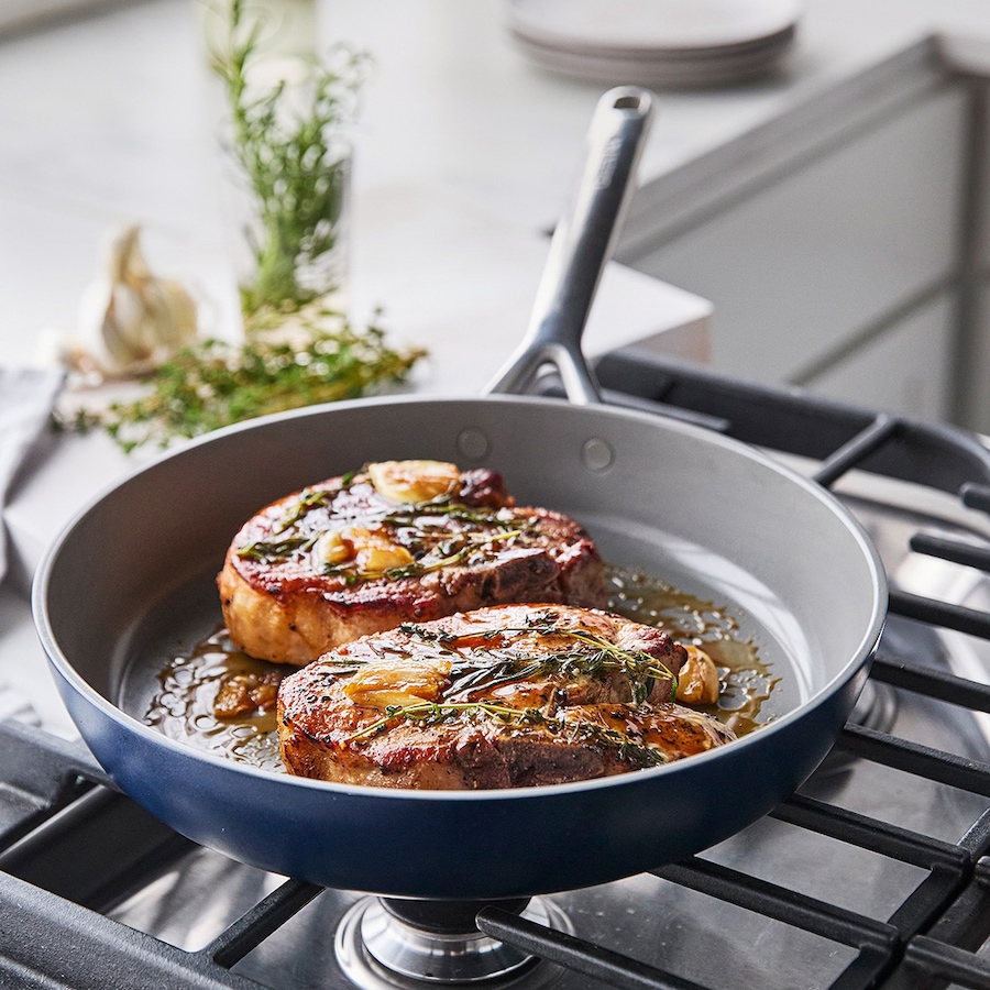 Image 210507_ALTMORE8.jpg, Product 210-507 / Price $259.99, GreenPan Infinite8 Ceramic Nonstick 9.5" and 11" Frypan Set from GreenPan on TSC.ca's Kitchen department