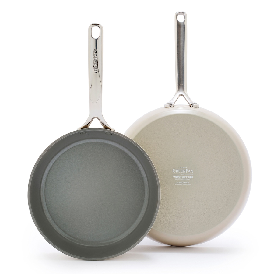 Image 210507_TPE.jpg, Product 210-507 / Price $259.99, GreenPan Infinite8 Ceramic Nonstick 9.5" and 11" Frypan Set from GreenPan on TSC.ca's Kitchen department