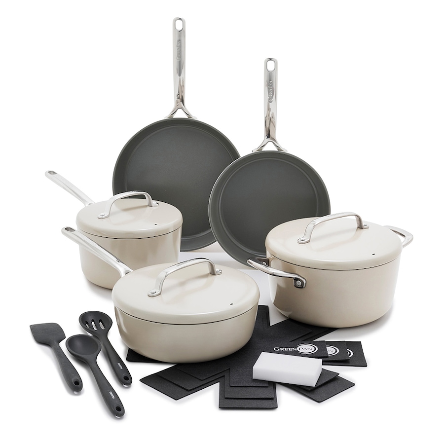 Image 210508_TPE.jpg, Product 210-508 / Price $799.99, GreenPan 15 Piece Cookware Set from GreenPan on TSC.ca's Kitchen department
