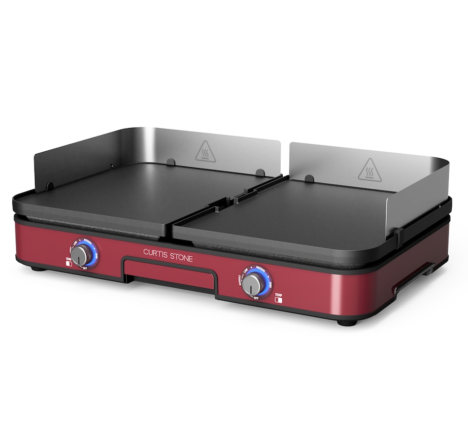 Image 210509_RED.jpg, Product 210-509 / Price $129.99, Curtis Stone 3-in-1 Electric Grill and Griddle from Curtis Stone on TSC.ca's Kitchen department