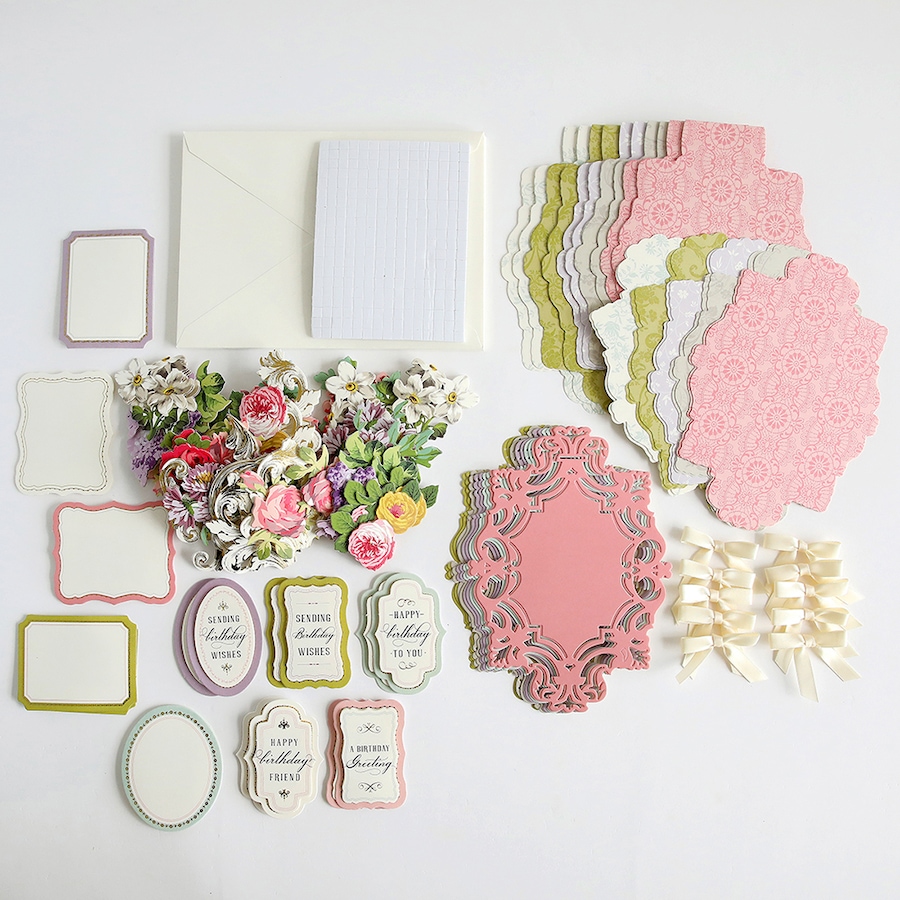 Image 210522.jpg, Product 210-522 / Price $49.99, Anna Griffin Simply Birthday Easel Card Making Kit from Anna Griffin on TSC.ca's Home & Garden department