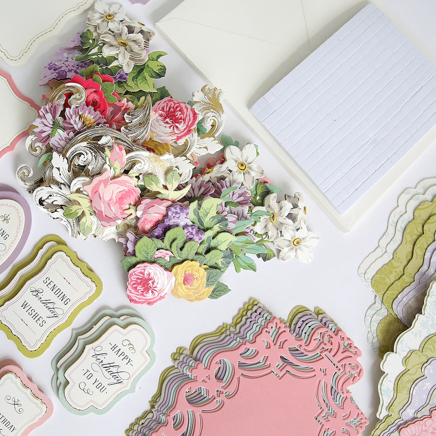 Image 210522_ALTMORE2.jpg, Product 210-522 / Price $49.99, Anna Griffin Simply Birthday Easel Card Making Kit from Anna Griffin on TSC.ca's Home & Garden department