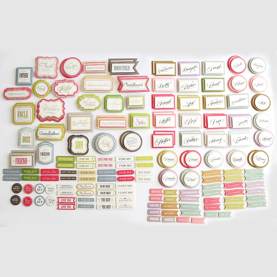 Image 210527_ALTMORE1.jpg, Product 210-527 / Price $69.99, Anna Griffin Nearest and Dearest Sticker Bundle from Anna Griffin on TSC.ca's Home & Garden department