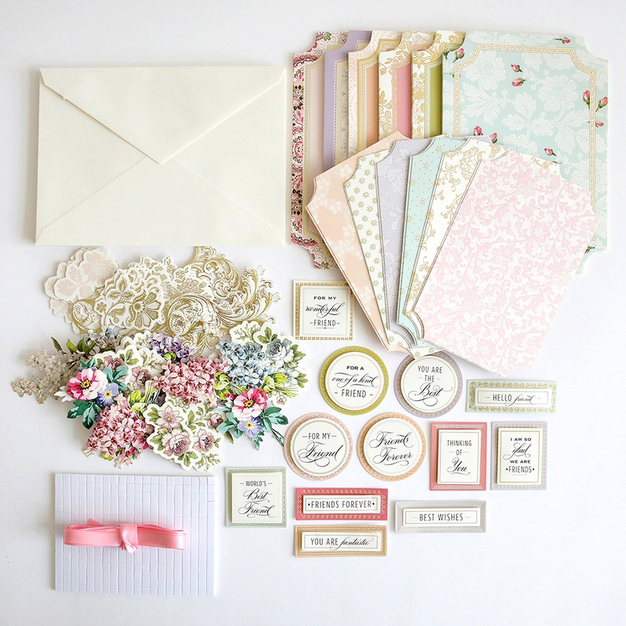 Image 210533.jpg, Product 210-533 / Price $39.99, Anna Griffin Simply Friendship Cardmaking Kit from Anna Griffin on TSC.ca's Home & Garden department