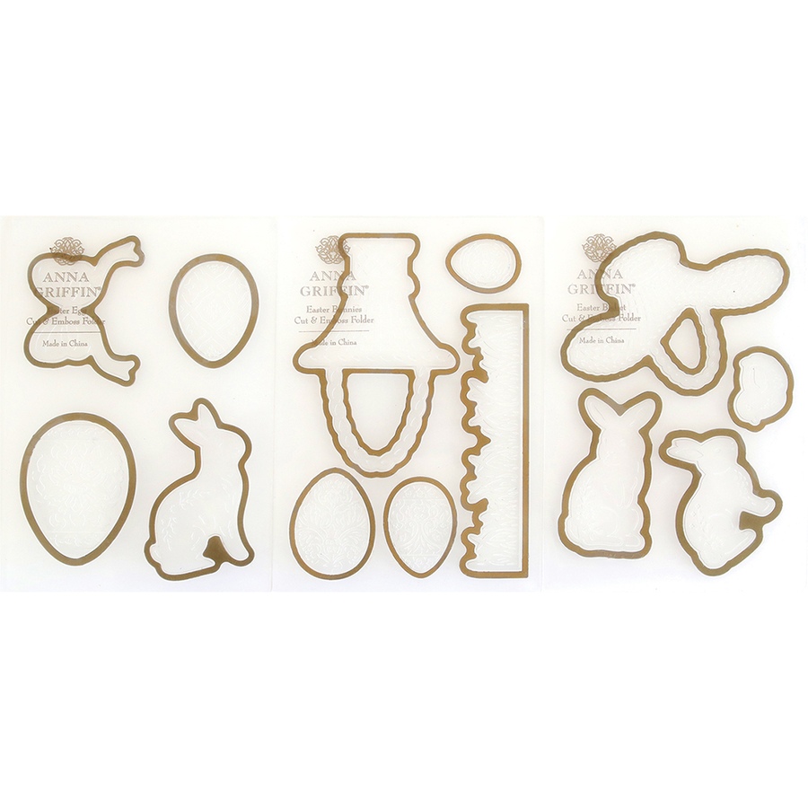 Image 210538.jpg, Product 210-538 / Price $39.88, Anna Griffin Easter Egg Cut Emboss Folders from Anna Griffin on TSC.ca's Home & Garden department