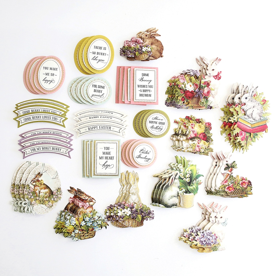 Image 210540.jpg, Product 210-540 / Price $44.99, Anna Griffin Bunny Stickers and Sentiments from Anna Griffin on TSC.ca's Home & Garden department