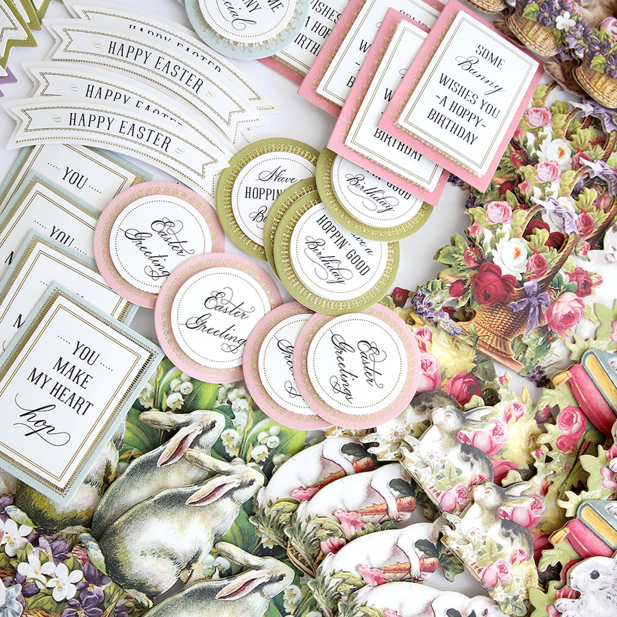Image 210540_ALTMORE2.jpg, Product 210-540 / Price $44.99, Anna Griffin Bunny Stickers and Sentiments from Anna Griffin on TSC.ca's Home & Garden department