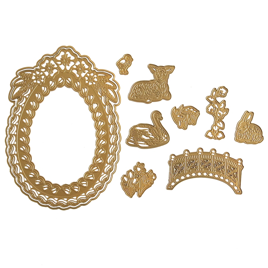 Image 210541.jpg, Product 210-541 / Price $24.88, Anna Griffin 3D Sugar Egg Scene Dies from Anna Griffin on TSC.ca's Home & Garden department