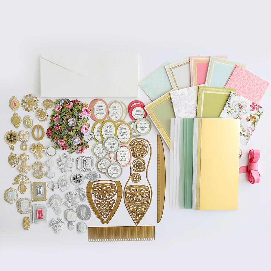 Image 210542_ALTMORE1.jpg, Product 210-542 / Price $89.99, Anna Griffin Paper Shoes Finishing School Craft Box from Anna Griffin on TSC.ca's Home & Garden department