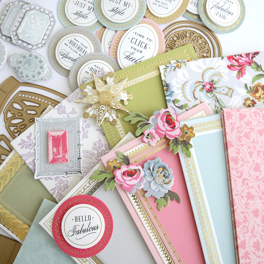 Image 210542_ALTMORE3.jpg, Product 210-542 / Price $89.99, Anna Griffin Paper Shoes Finishing School Craft Box from Anna Griffin on TSC.ca's Home & Garden department