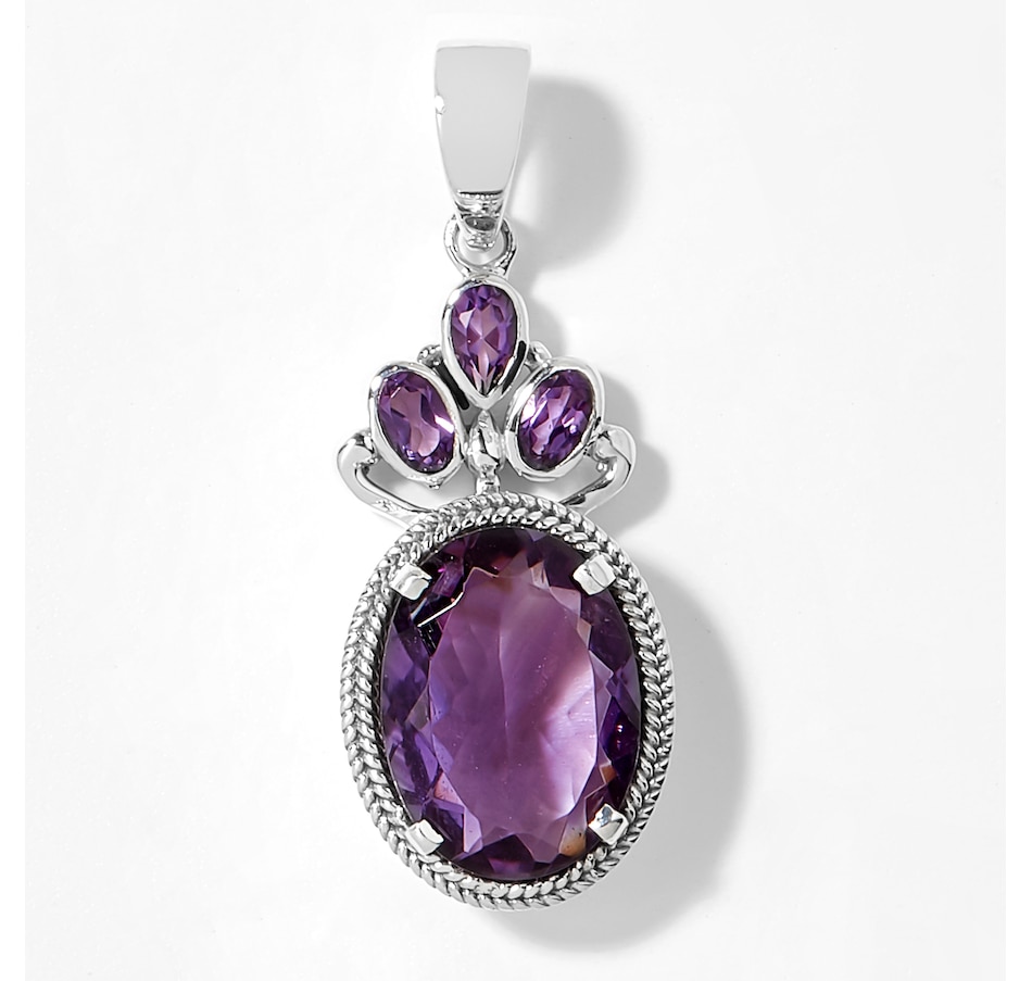 Image 210655_AMY.jpg, Product 210-655 / Price $120.99, Himalayan Gems Sterling Silver Gemstone Pendant from Himalayan Gems on TSC.ca's Jewellery department