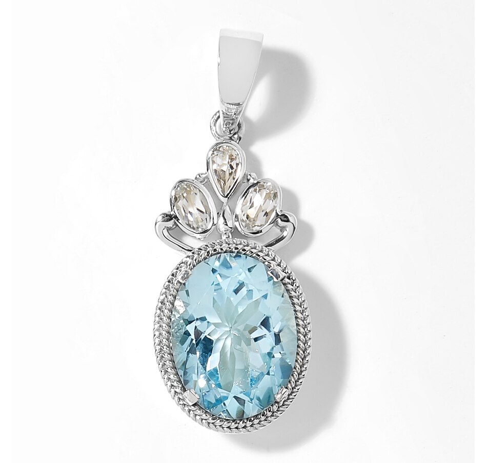 Image 210655_BLWTP.jpg, Product 210-655 / Price $120.99, Himalayan Gems Sterling Silver Gemstone Pendant from Himalayan Gems on TSC.ca's Jewellery department