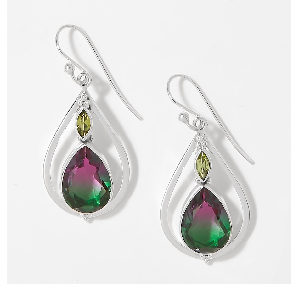 Image 210666_WAM.jpg, Product 210-666 / Price $59.33, Himalayan Gems Sterling Silver Bi Colour Quartz Earrings from Himalayan Gems on TSC.ca's Jewellery department