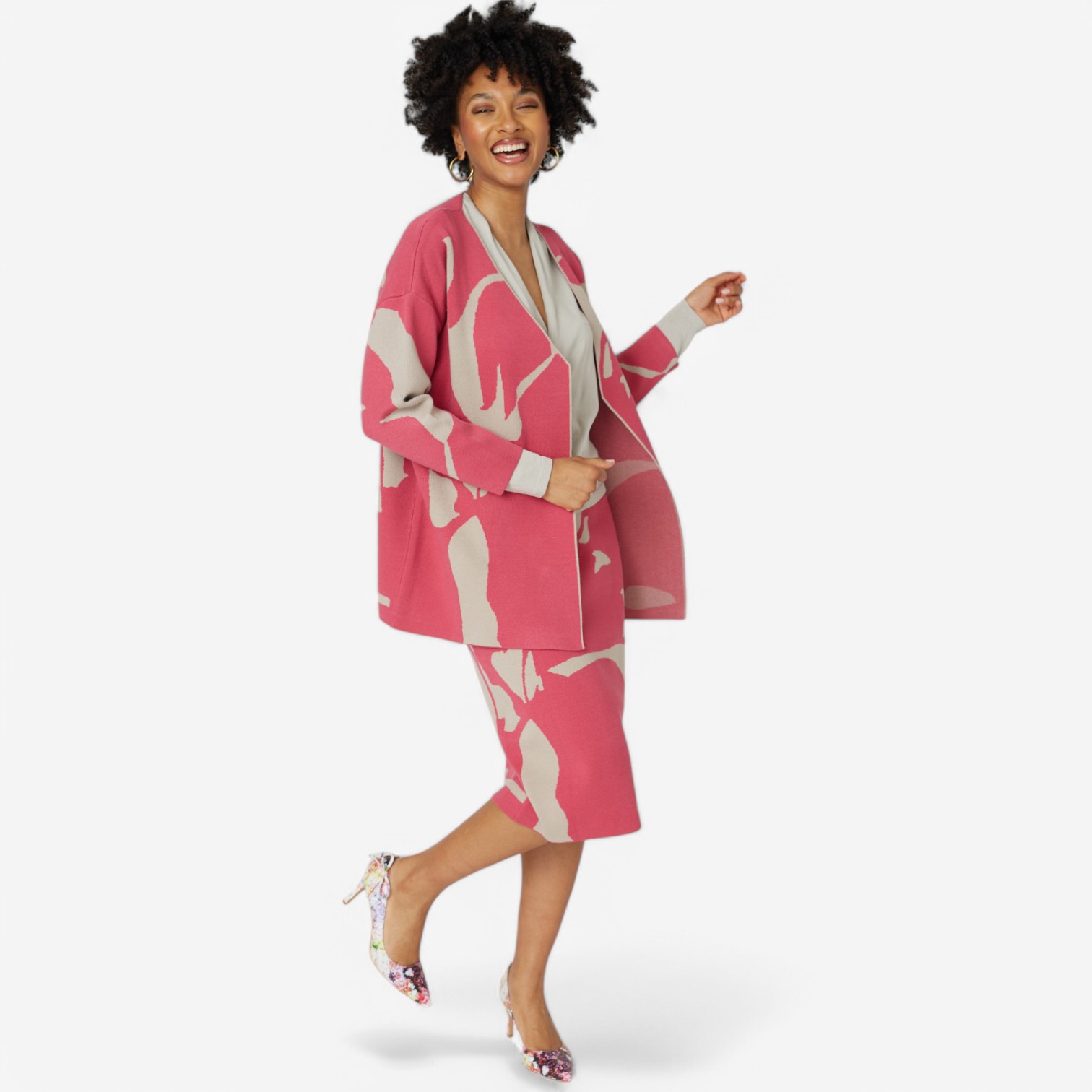 Brian Bailey Knitted Graphic Cardigan - TSC.ca