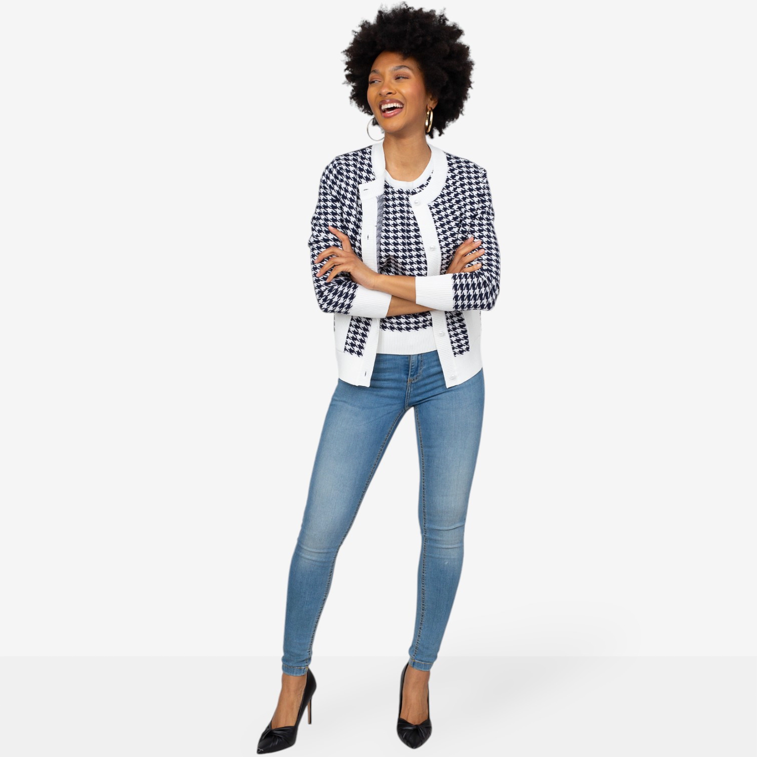 Brian Bailey Olivia Two-Piece Cardigan and Tank Set - TSC.ca