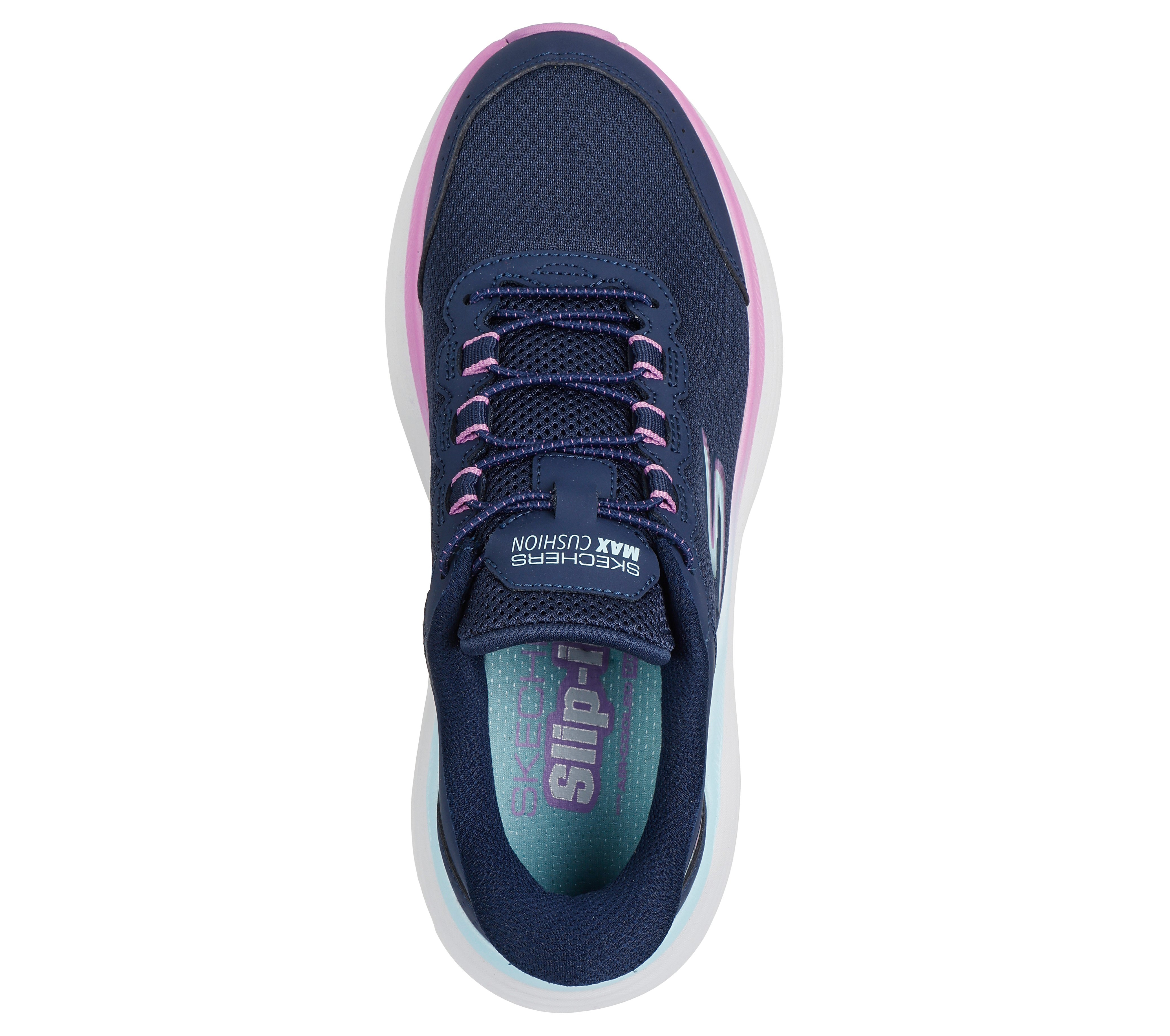 Skechers Ladies Max Cushioning Endeavour Bungee Lace Up Sneaker