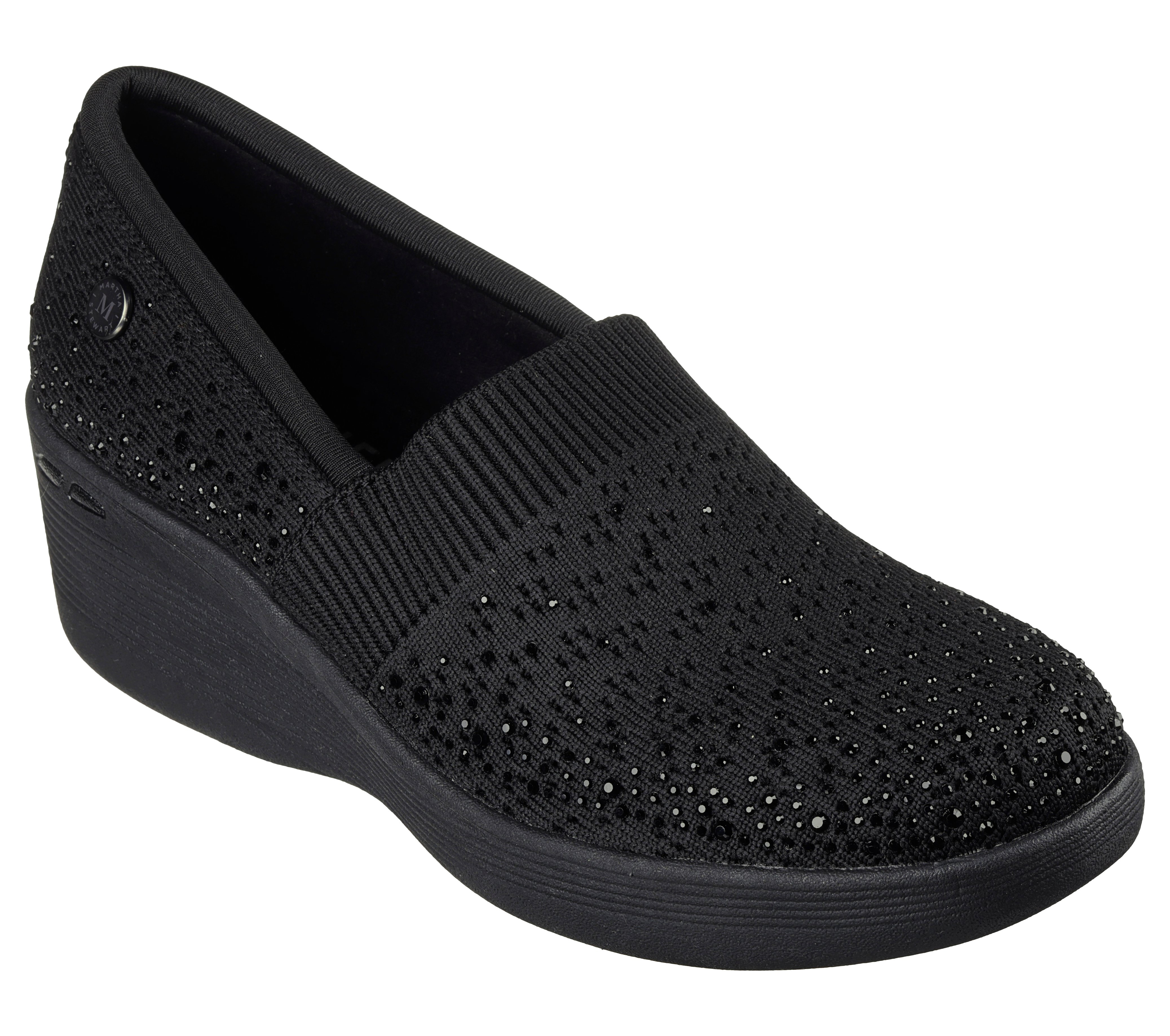 Skechers Ladies Martha Stewart Pier-Lite Reflection Sparkle Knit