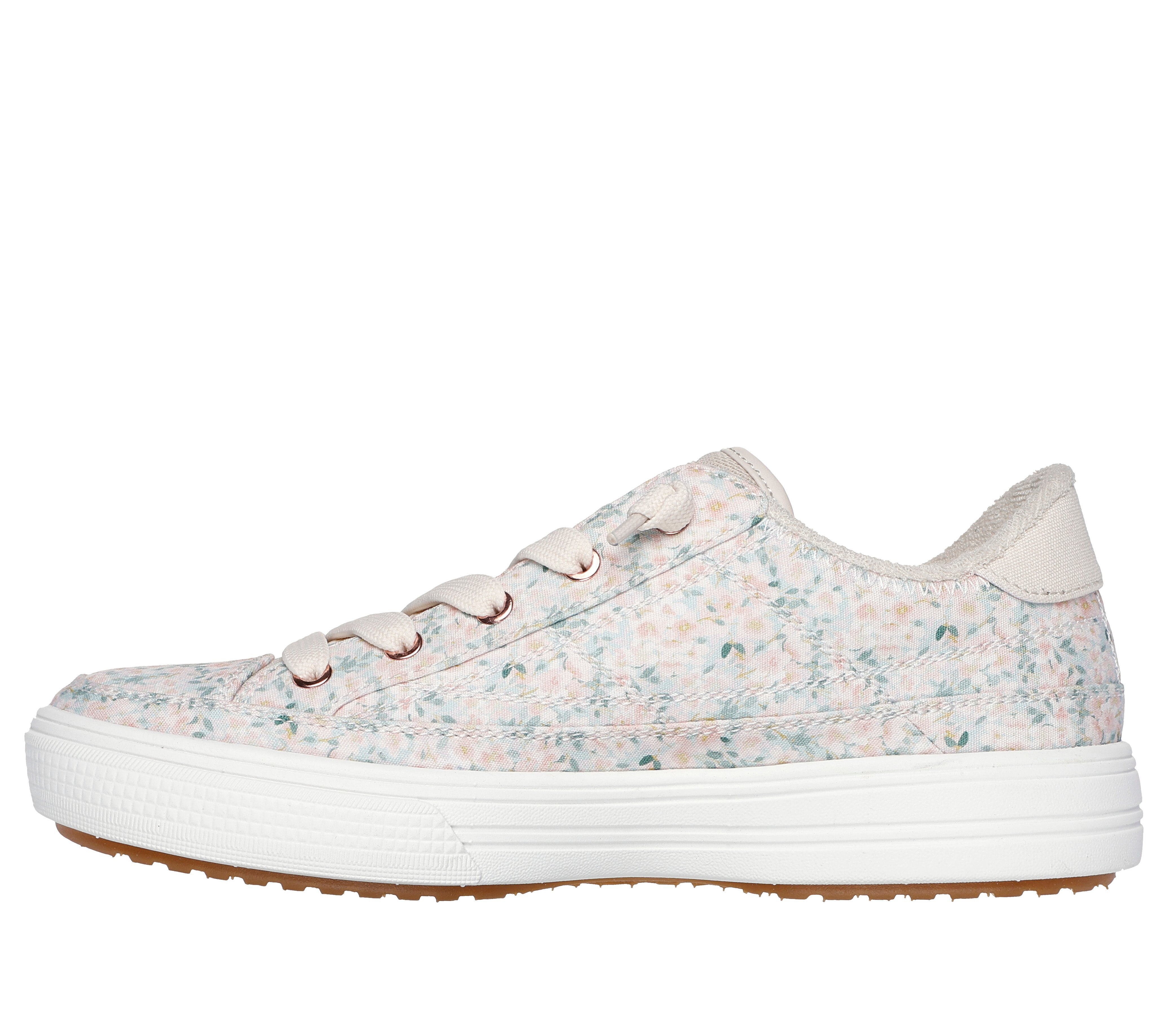 Skechers Ladies Arch Fit Arcade-Flowa Friends Canvas Laced