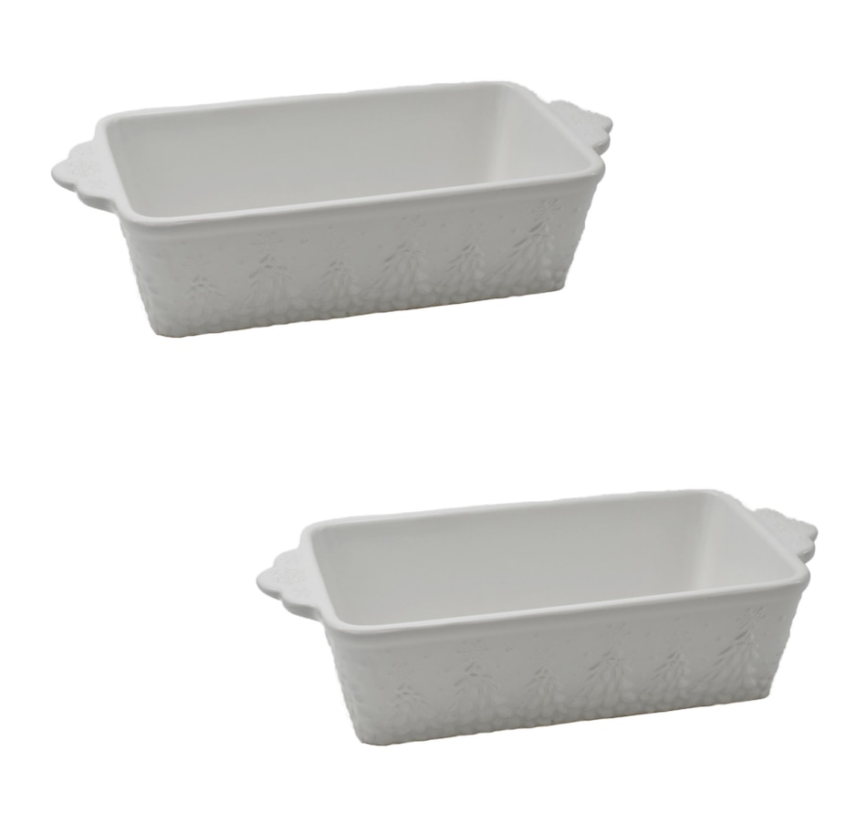 Image 210991_FORWE.jpg, Product 210-991 / Price $19.88, temp-tations 1.75 Quart Loaf Pans with Handles (set of 2) from temp-tations on TSC.ca's Kitchen department