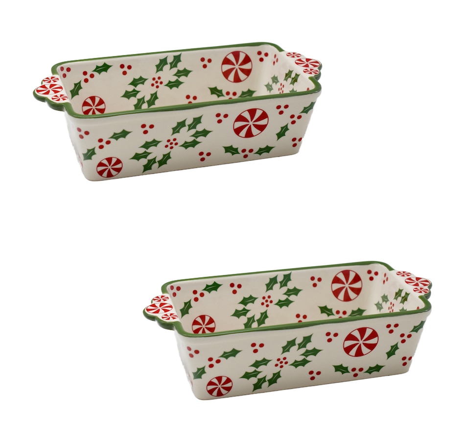 Image 210991_HPMT.jpg, Product 210-991 / Price $19.88, temp-tations 1.75 Quart Loaf Pans with Handles (set of 2) from temp-tations on TSC.ca's Kitchen department