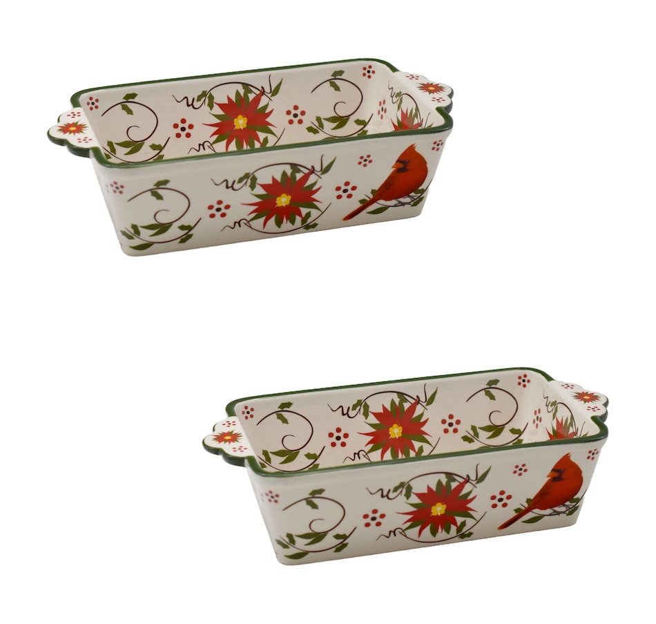 Image 210991_POI.jpg, Product 210-991 / Price $19.88, temp-tations 1.75 Quart Loaf Pans with Handles (set of 2) from temp-tations on TSC.ca's Kitchen department