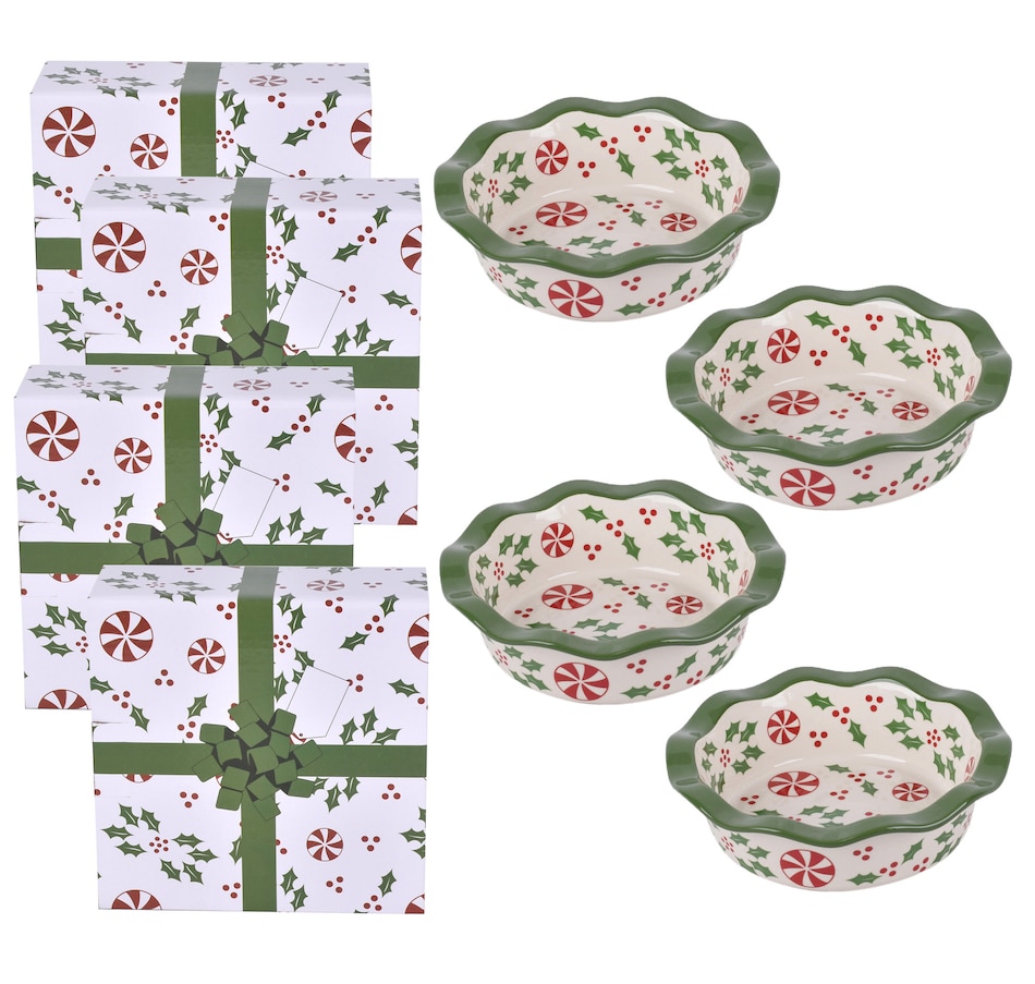 Image 210997_HPMT.jpg, Product 210-997 / Price $19.33, temp-tations Mini Pie Plates (set of 4) from temp-tations on TSC.ca's Kitchen department