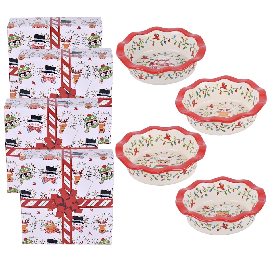 Image 210997_MECHF.jpg, Product 210-997 / Price $19.33, temp-tations Mini Pie Plates (set of 4) from temp-tations on TSC.ca's Kitchen department