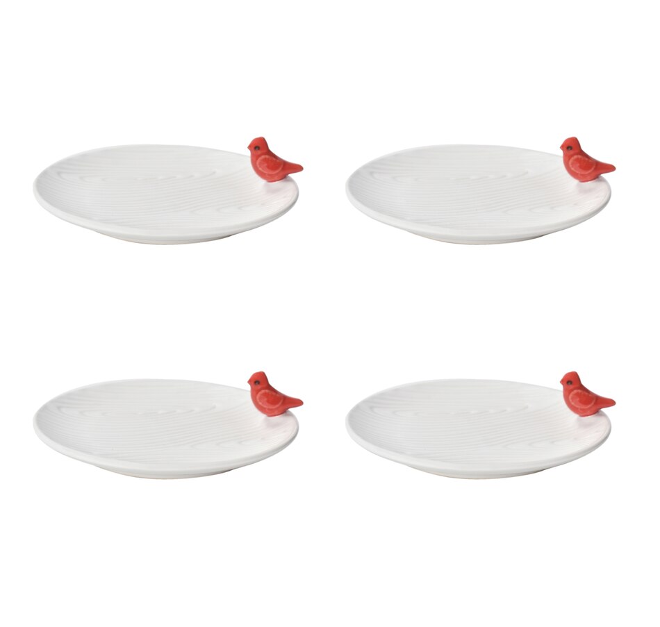 Image 211000.jpg, Product 211-000 / Price $19.88, temp-tations Woodland Cardinal Spoon Rests (set of 4) from temp-tations on TSC.ca's Kitchen department