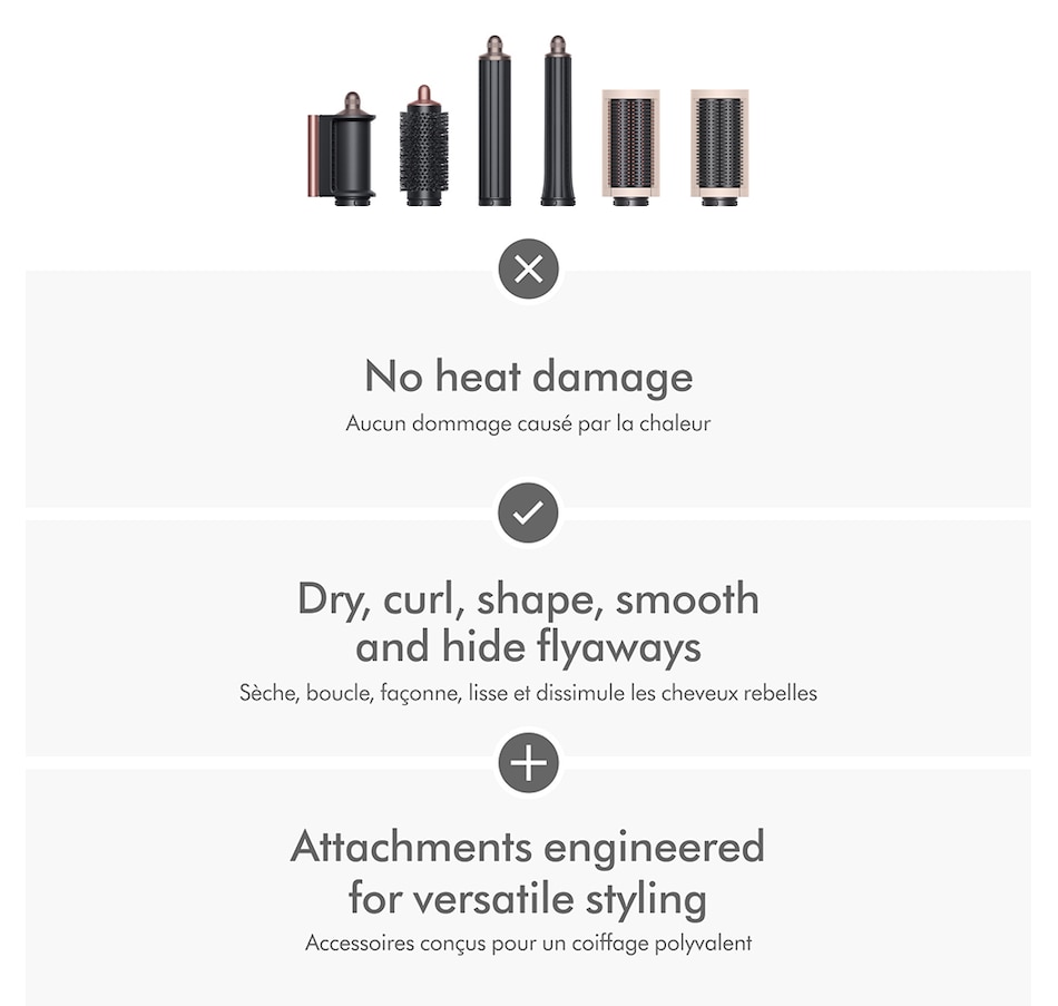 Image 211003_ALTMORE2.jpg, Product 211-003 / Price $799.99, Dyson Limited Edition Airwrap Multi-Styler Complete Long in Ceramic Pink and Rose Gold from Dyson on TSC.ca's Beauty department