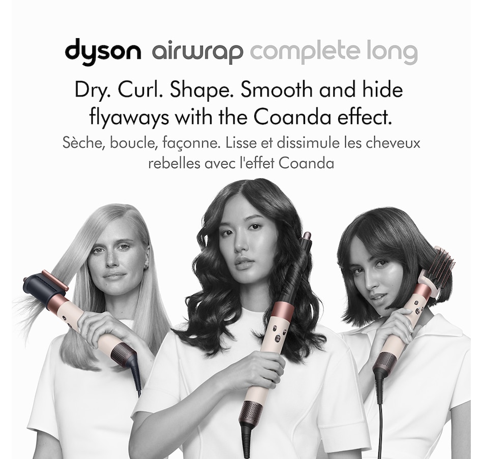 Image 211003_ALTMORE3.jpg, Product 211-003 / Price $799.99, Dyson Limited Edition Airwrap Multi-Styler Complete Long in Ceramic Pink and Rose Gold from Dyson on TSC.ca's Beauty department