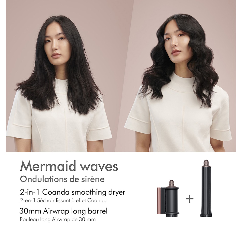 Image 211003_ALTMORE6.jpg, Product 211-003 / Price $799.99, Dyson Limited Edition Airwrap Multi-Styler Complete Long in Ceramic Pink and Rose Gold from Dyson on TSC.ca's Beauty department