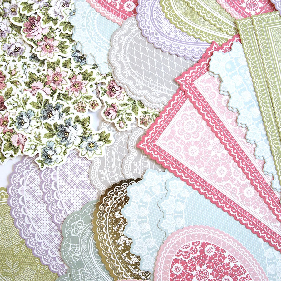 Image 211011_ALTMORE2.jpg, Product 211-011 / Price $39.99, Anna Griffin Lace Doily Embellishments from Anna Griffin on TSC.ca's Home & Garden department