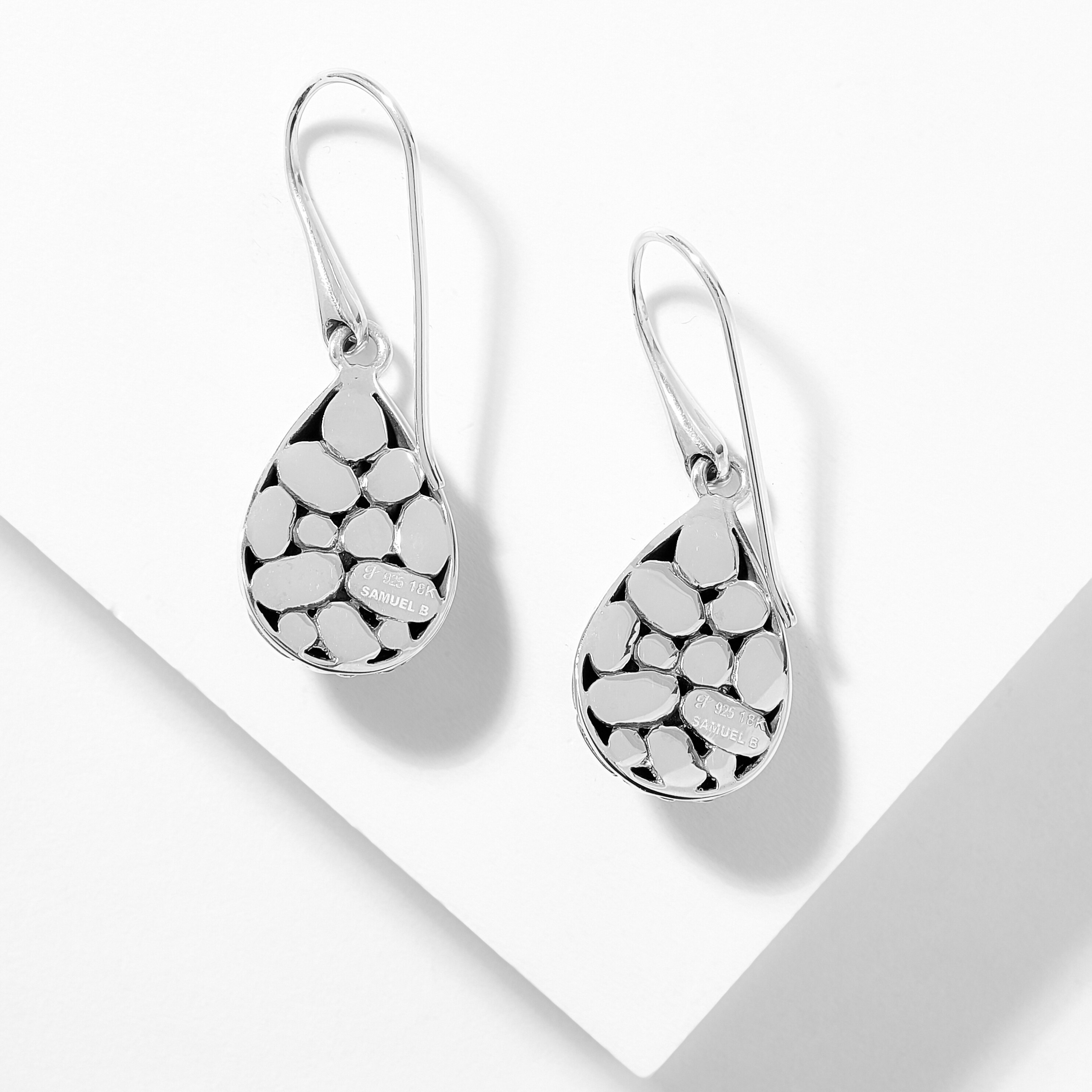 Jewellery - Earrings - Drop Earrings - Samuel B. Collection Sterling ...