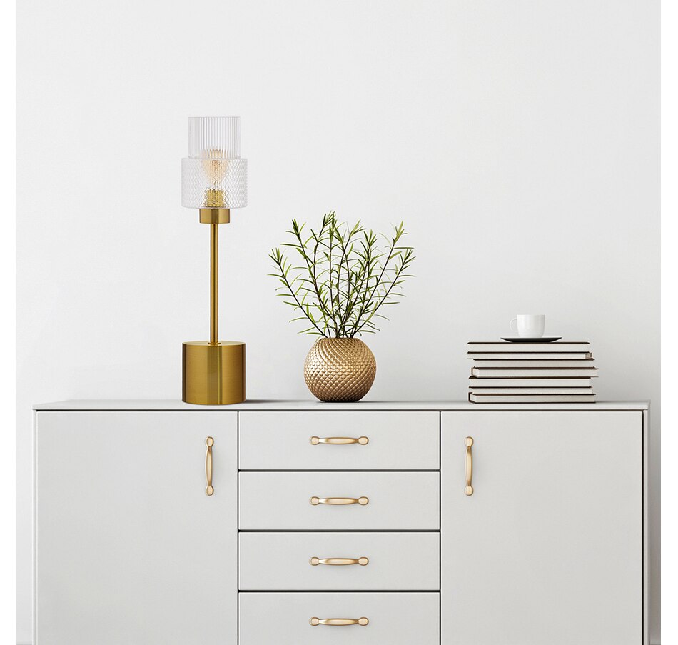 Image 211189_ALTMORE13.jpg, Product 211-189 / Price $149.99, Tiffany Style 21" Gordon Two-Tier Shade Table Lamp from Tiffany Style Lighting on TSC.ca's Home & Garden department