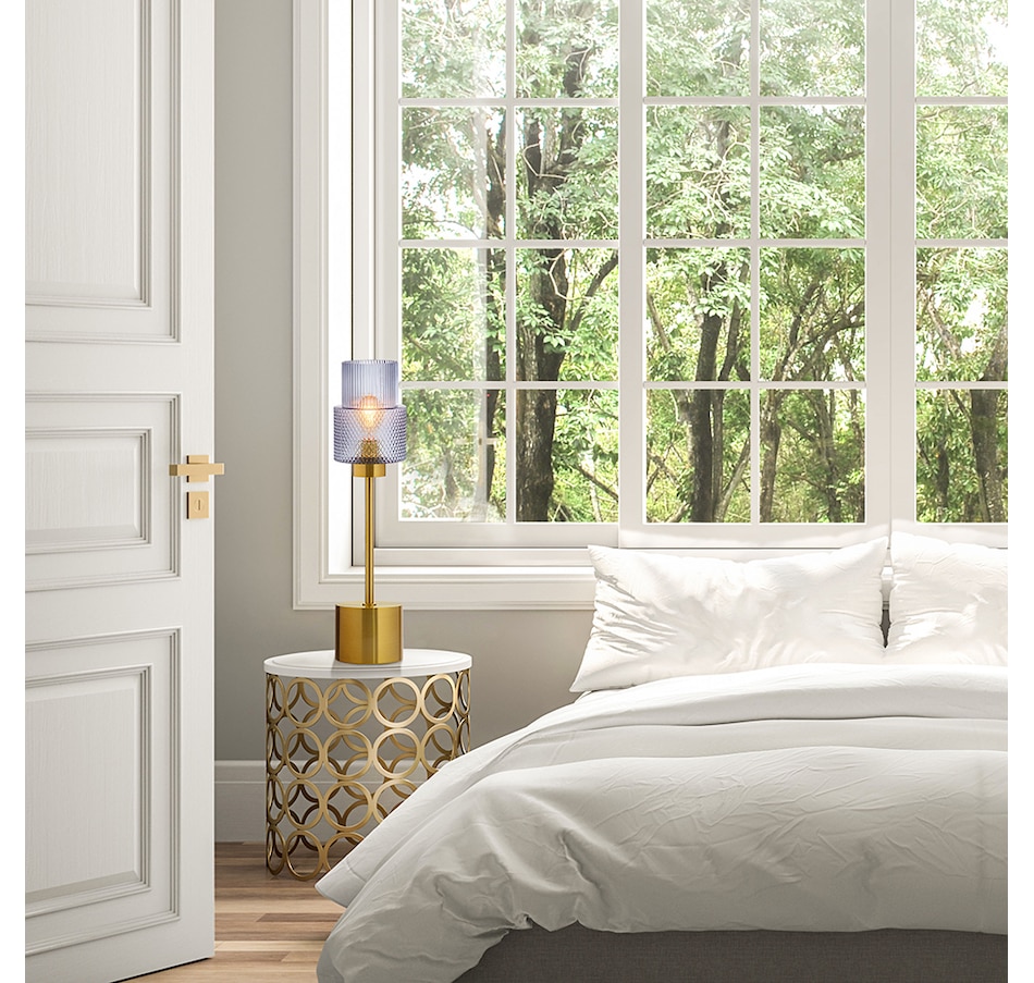 Image 211189_ALTMORE5.jpg, Product 211-189 / Price $149.99, Tiffany Style 21" Gordon Two-Tier Shade Table Lamp from Tiffany Style Lighting on TSC.ca's Home & Garden department