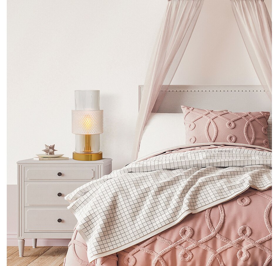 Image 211192_ALTMORE12.jpg, Product 211-192 / Price $119.99, Tiffany Style 10.5" Cassidy Pillar Shade Table Lamp from Tiffany Style Lighting on TSC.ca's Home & Garden department