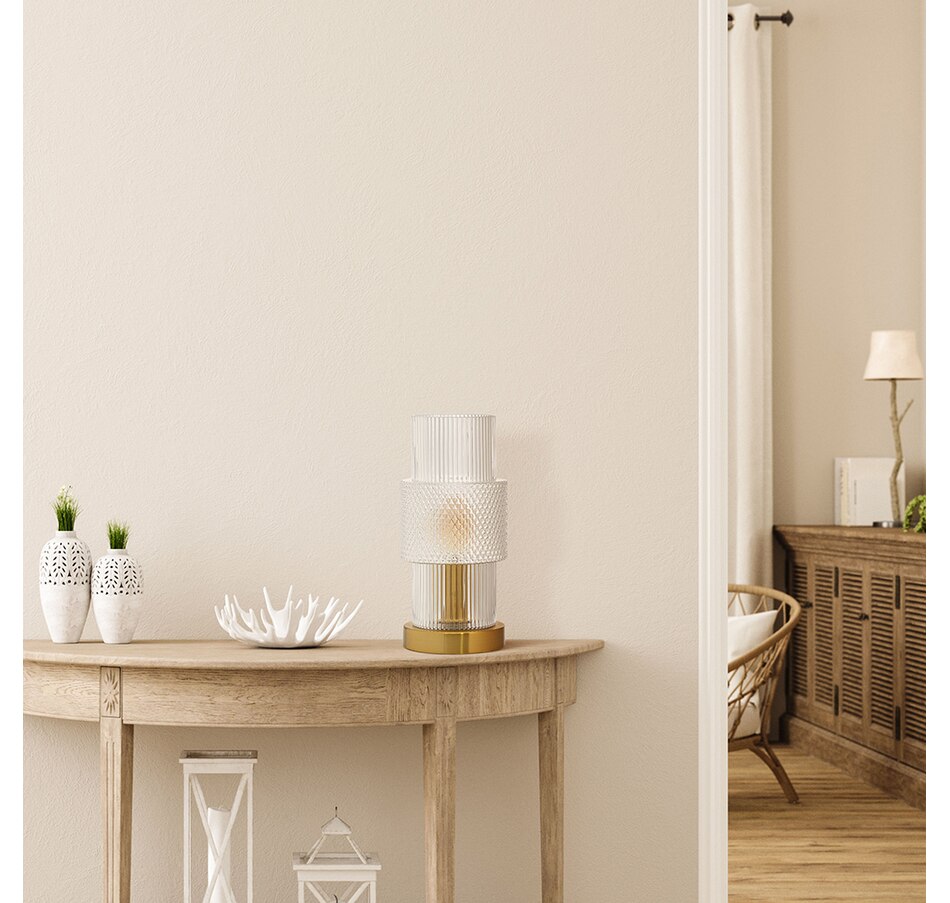 Image 211192_ALTMORE13.jpg, Product 211-192 / Price $119.99, Tiffany Style 10.5" Cassidy Pillar Shade Table Lamp from Tiffany Style Lighting on TSC.ca's Home & Garden department